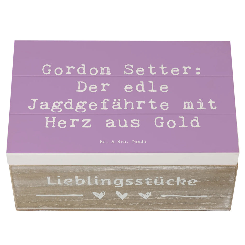 Holzkiste Spruch Gordon Setter Aufbewahrungsbox, Holzkiste, XXL, Erinnerungskiste, Truhe, Erinnerungsbox, Geschenkbox, Geschenkdose, Schatzkiste, Kiste, Schatulle, Dekokiste, Hund, Hunderasse, Rassehund, Hundebesitzer, Geschenk, Tierfreund, Schenken, Welpe