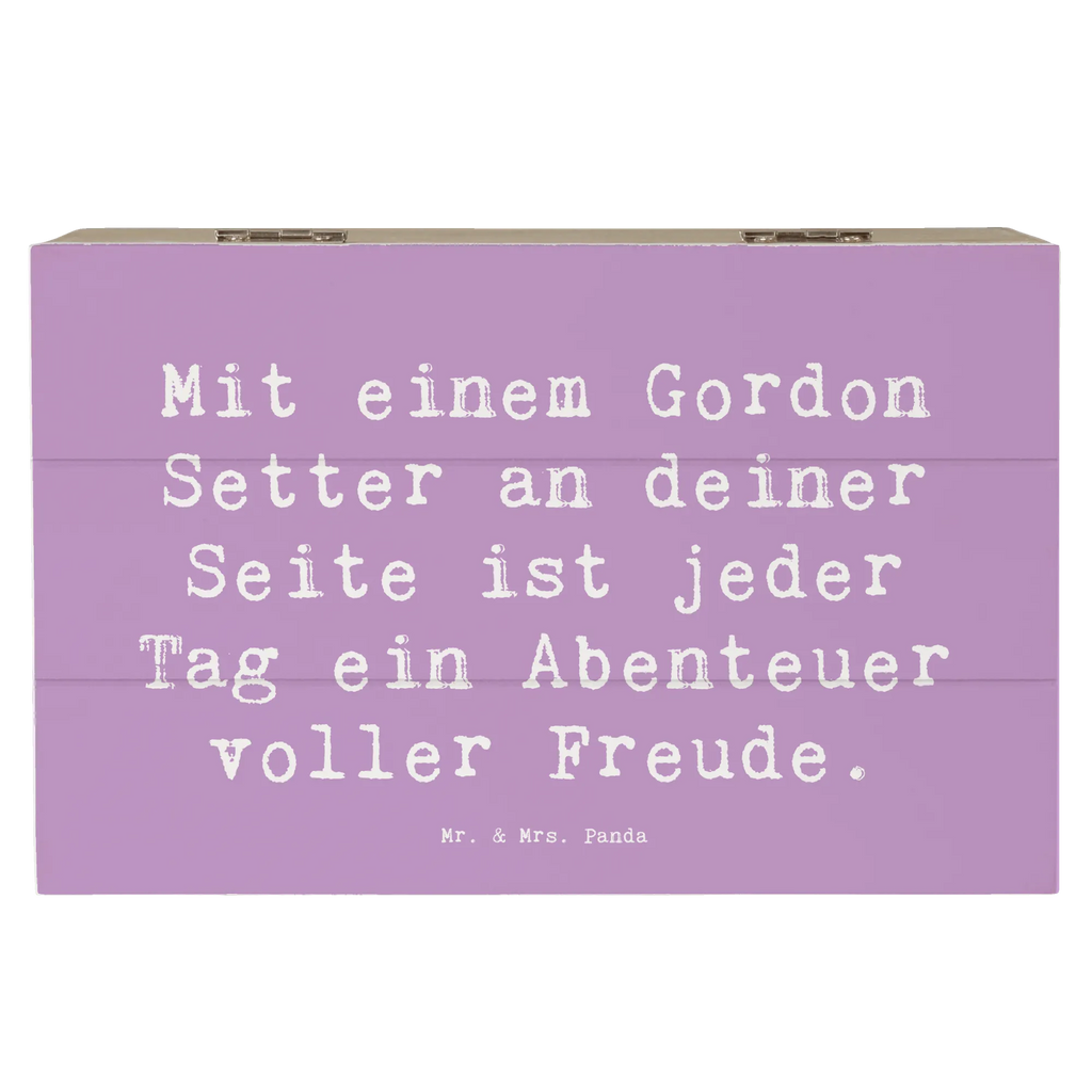 Holzkiste Spruch Gordon Setter Freude Kiste, Geschenkbox, Aufbewahrungsbox, Geschenkdose, XXL, Holzkiste, Truhe, Erinnerungsbox, Schatulle, Dekokiste, Erinnerungskiste, Schatzkiste, Hund, Hunderasse, Rassehund, Hundebesitzer, Geschenk, Tierfreund, Schenken, Welpe