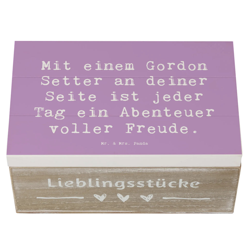 Holzkiste Spruch Gordon Setter Freude Kiste, Geschenkbox, Aufbewahrungsbox, Geschenkdose, XXL, Holzkiste, Truhe, Erinnerungsbox, Schatulle, Dekokiste, Erinnerungskiste, Schatzkiste, Hund, Hunderasse, Rassehund, Hundebesitzer, Geschenk, Tierfreund, Schenken, Welpe
