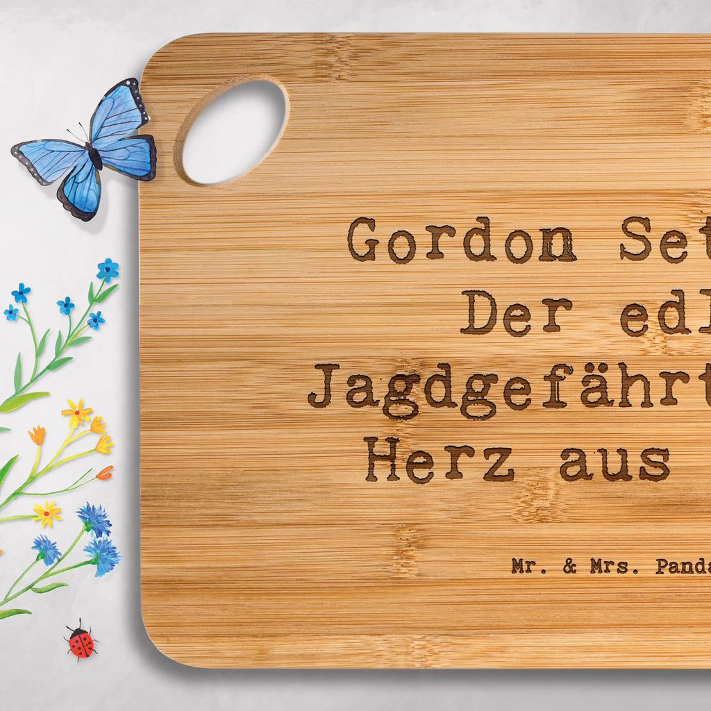 Bambus - deska do krojenia Przysłowie Gordon Setter: Der edle Jagdgefährte mit Herz aus Gold Pies, rasa psa, pies rasowy, właściciel psa, prezent, miłośnik zwierząt, dawanie, szczeniak
