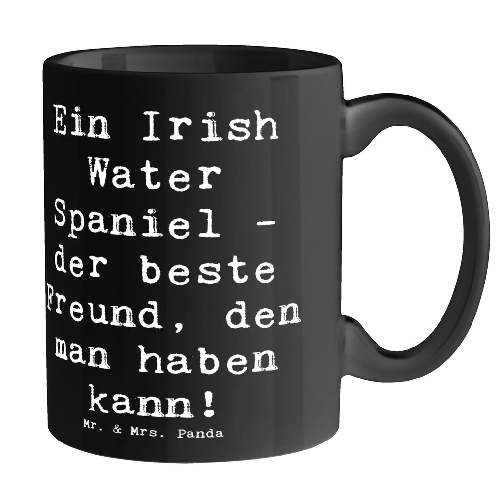 Tasse Spruch Irish Water Spaniel Freund Kaffeetasse, Tasse mit Motiven, Geschenktasse, Teetasse, Bürotasse, Tasse, Tasse mit Zitaten, Porzellantasse, Keramiktasse, Hund, Hunderasse, Rassehund, Hundebesitzer, Geschenk, Tierfreund, Schenken, Welpe