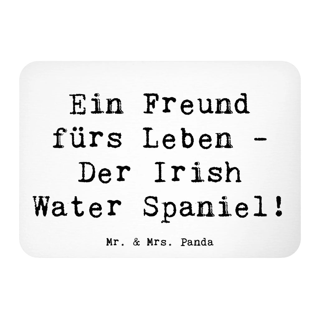 Magnet Spruch Irish Water Spaniel Freund Dekomagnet, Motivmagnete, Souvenir Magnet, Kühlschrankmagnet, Pinnwandmagnet, Kühlschrank Dekoration, Whiteboard Magnet, Notiz Magnet, Hund, Hunderasse, Rassehund, Hundebesitzer, Geschenk, Tierfreund, Schenken, Welpe