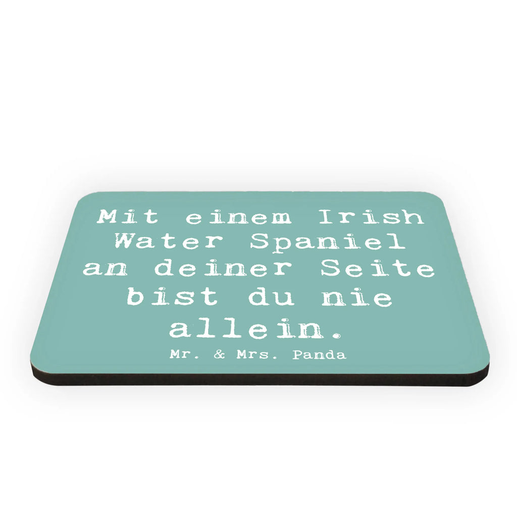 Magnet Spruch Irish Water Spaniel Begleiter Dekomagnet, Whiteboard Magnet, Pinnwandmagnet, Kühlschrankmagnet, Motivmagnete, Kühlschrank Dekoration, Souvenir Magnet, Notiz Magnet, Hund, Hunderasse, Rassehund, Hundebesitzer, Geschenk, Tierfreund, Schenken, Welpe