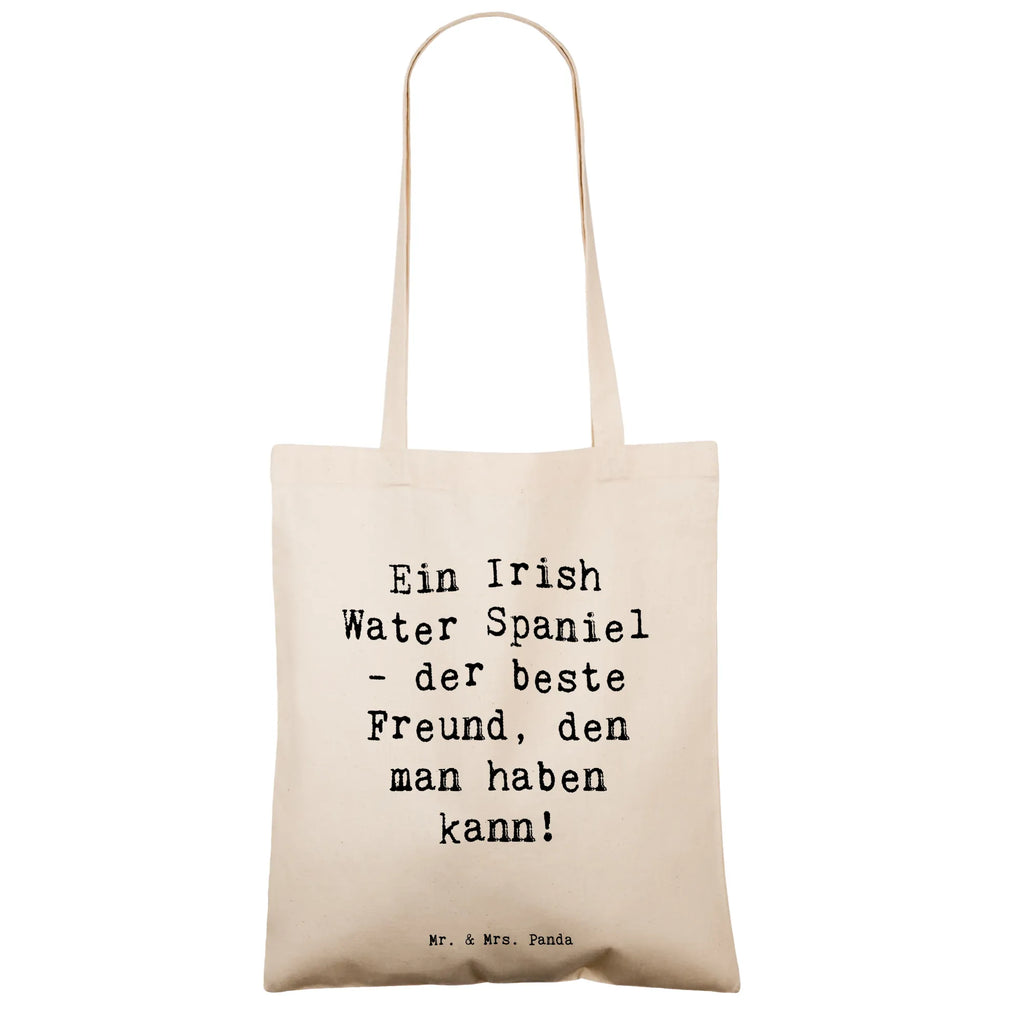 Tragetasche Spruch Irish Water Spaniel Freund Beuteltasche, Beutel, Einkaufstasche, Jutebeutel, Stoffbeutel, Tasche, Shopper, Umhängetasche, Strandtasche, Schultertasche, Stofftasche, Tragetasche, Badetasche, Jutetasche, Einkaufstüte, Laptoptasche, Hund, Hunderasse, Rassehund, Hundebesitzer, Geschenk, Tierfreund, Schenken, Welpe