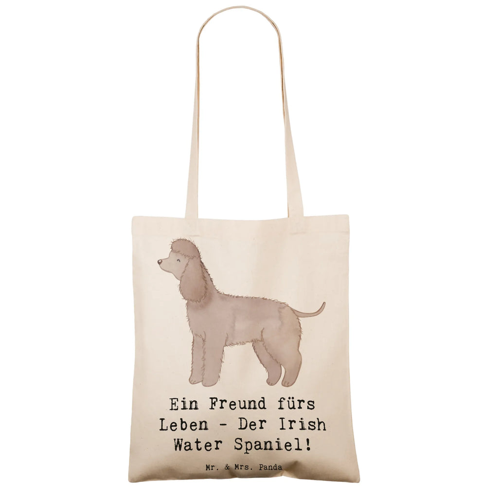 Tragetasche Irish Water Spaniel Freund Beutel, Stofftasche, Jutebeutel, Tragetasche, Shopper, Beuteltasche, Stoffbeutel, Laptoptasche, Strandtasche, Tasche, Einkaufstasche, Umhängetasche, Einkaufstüte, Schultertasche, Jutetasche, Badetasche, Hund, Hunderasse, Rassehund, Hundebesitzer, Geschenk, Tierfreund, Schenken, Welpe