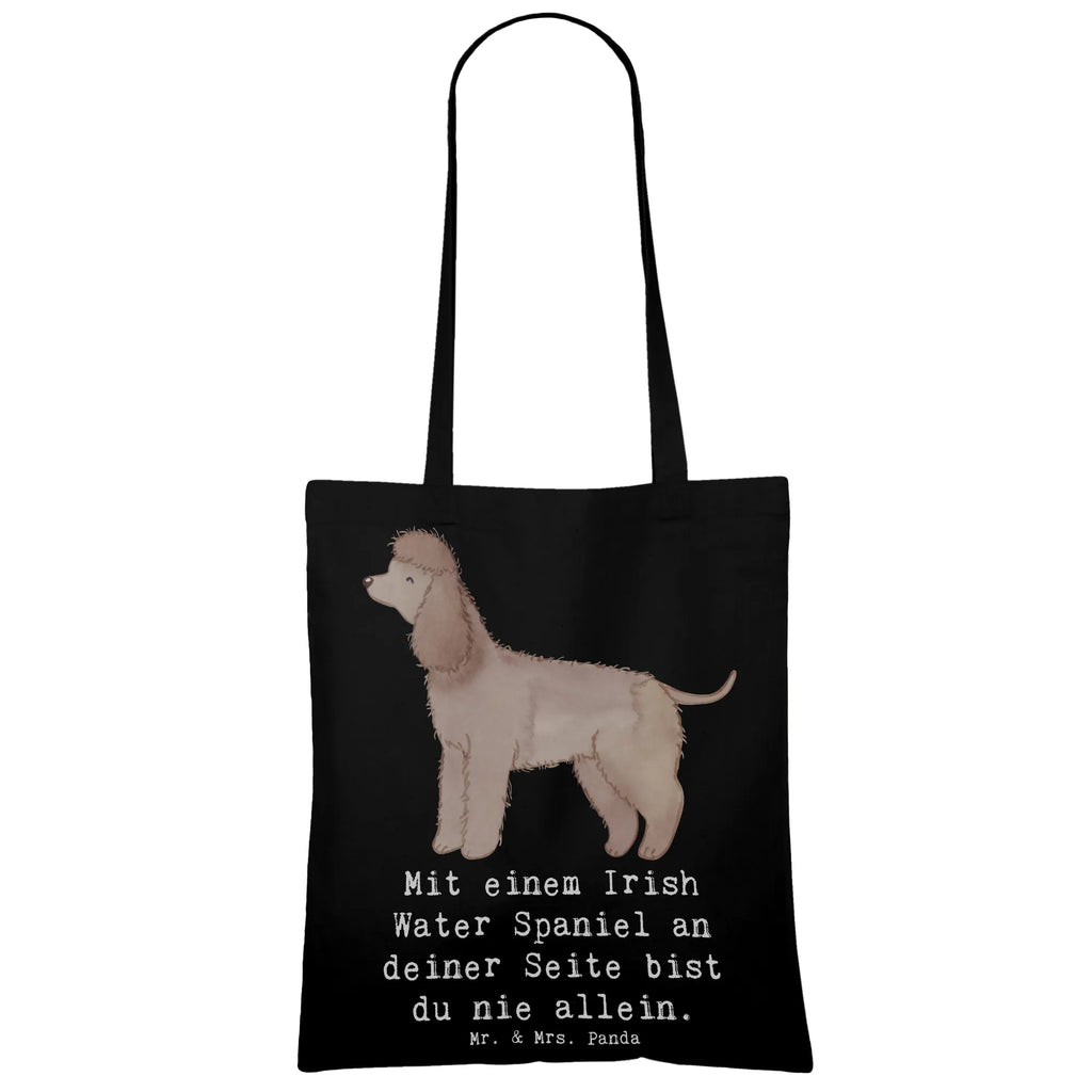 Tragetasche Irish Water Spaniel Begleiter Schultertasche, Tasche, Laptoptasche, Beutel, Tragetasche, Jutebeutel, Badetasche, Einkaufstüte, Strandtasche, Stoffbeutel, Stofftasche, Shopper, Einkaufstasche, Beuteltasche, Umhängetasche, Jutetasche, Hund, Hunderasse, Rassehund, Hundebesitzer, Geschenk, Tierfreund, Schenken, Welpe
