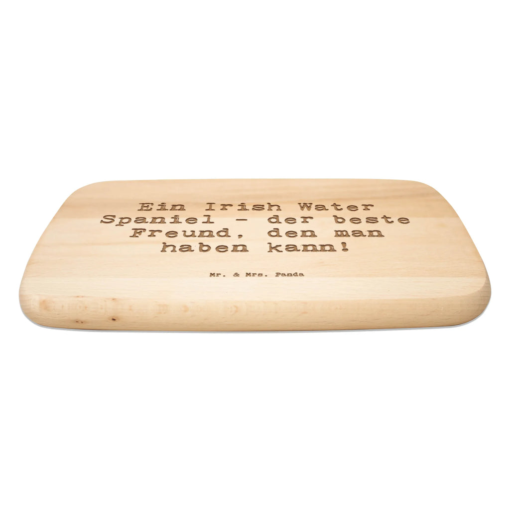 Serving board Saying Ein Irish Water Spaniel - der beste Freund, den man haben kann! Board, breakfast board, cutting board, Dog, dog breed, purebred dog, dog owner, gift, animal lover, giving, puppy