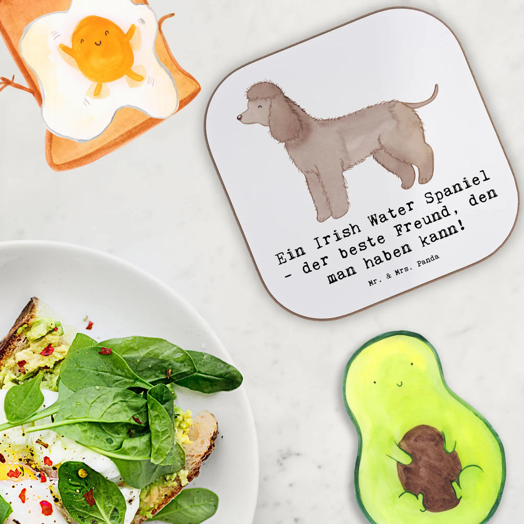 Square coaster Ein Irish Water Spaniel - der beste Freund, den man haben kann! Glasuntersetzer, Untersetzer für Gläser, Untersetzer Design, Untersetzer aus Holz, Tassen Untersetzer, Getränkeuntersetzer, Untersetzer Holz, Korkuntersetzer, Untersetzer, Bierdeckel, Untersetzer Gläser, Holzuntersetzer, Hund, Hunderasse, Rassehund, Hundebesitzer, Geschenk, Tierfreund, Schenken, Welpe