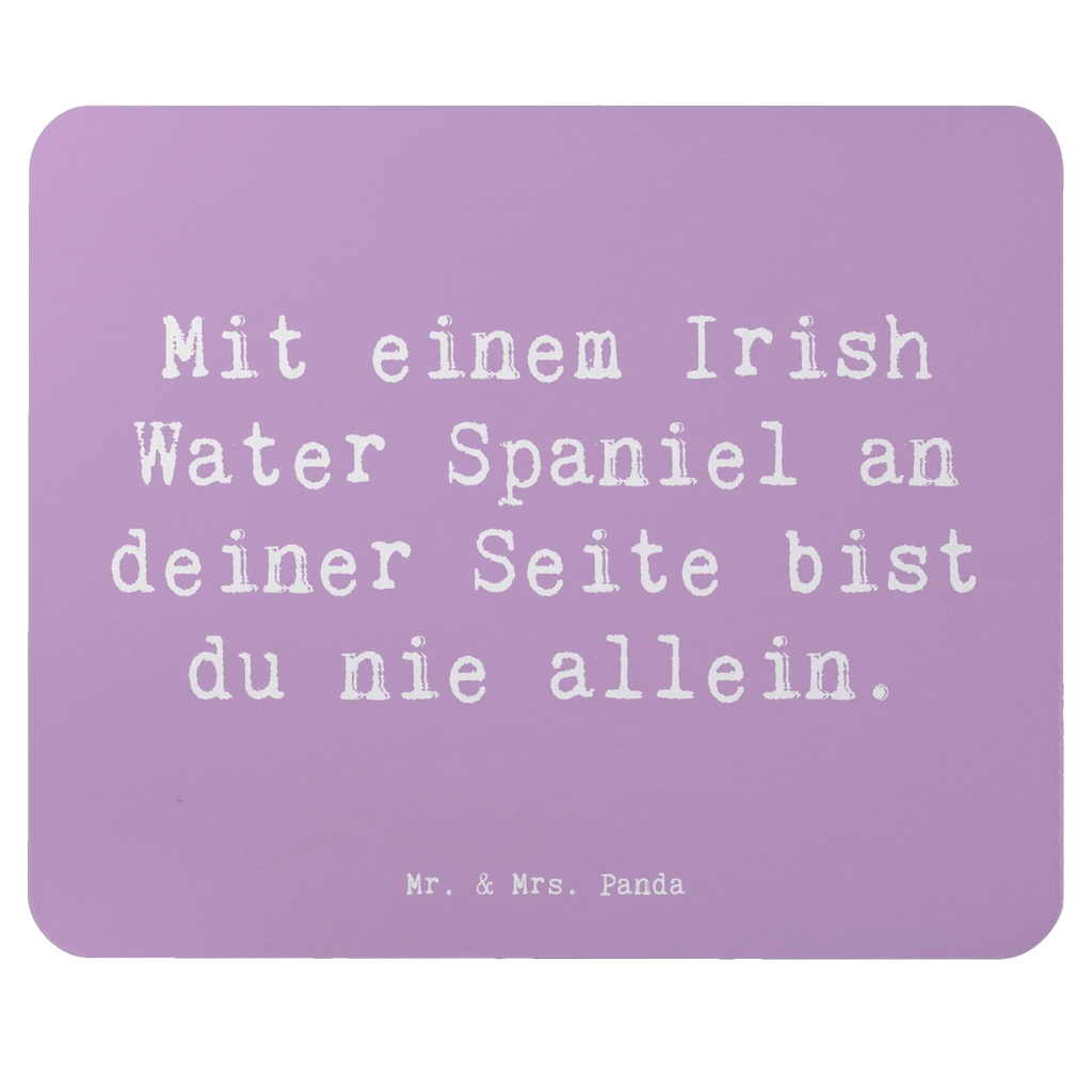 Mauspad Spruch Irish Water Spaniel Begleiter PC Zubehör, Mauspad, Einzigartiges Mauspad, Designer Mauspad, Arbeitszimmer, Büroausstattung, Mausunterlage, Mauspad Büro, Computer zubehör, Mousepad, Hund, Hunderasse, Rassehund, Hundebesitzer, Geschenk, Tierfreund, Schenken, Welpe