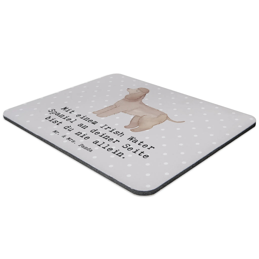 Mouse mat Mit einem Irish Water Spaniel an deiner Seite bist du nie allein. Arbeitszimmer, Designer Mauspad, Computer zubehör, Einzigartiges Mauspad, Mauspad, Mousepad, PC Zubehör, Mauspad Büro, Mausunterlage, Büroausstattung, Hund, Hunderasse, Rassehund, Hundebesitzer, Geschenk, Tierfreund, Schenken, Welpe