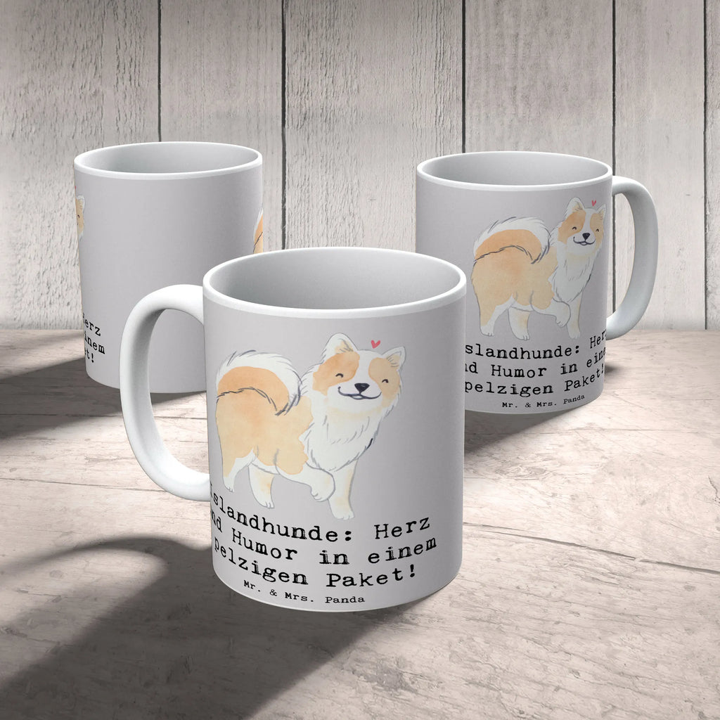 Tasse Islandhund Freude Kaffeetasse, Bürotasse, Tasse mit Motiven, Porzellantasse, Tasse, Keramiktasse, Tasse mit Zitaten, Geschenktasse, Teetasse, Hund, Hunderasse, Rassehund, Hundebesitzer, Geschenk, Tierfreund, Schenken, Welpe