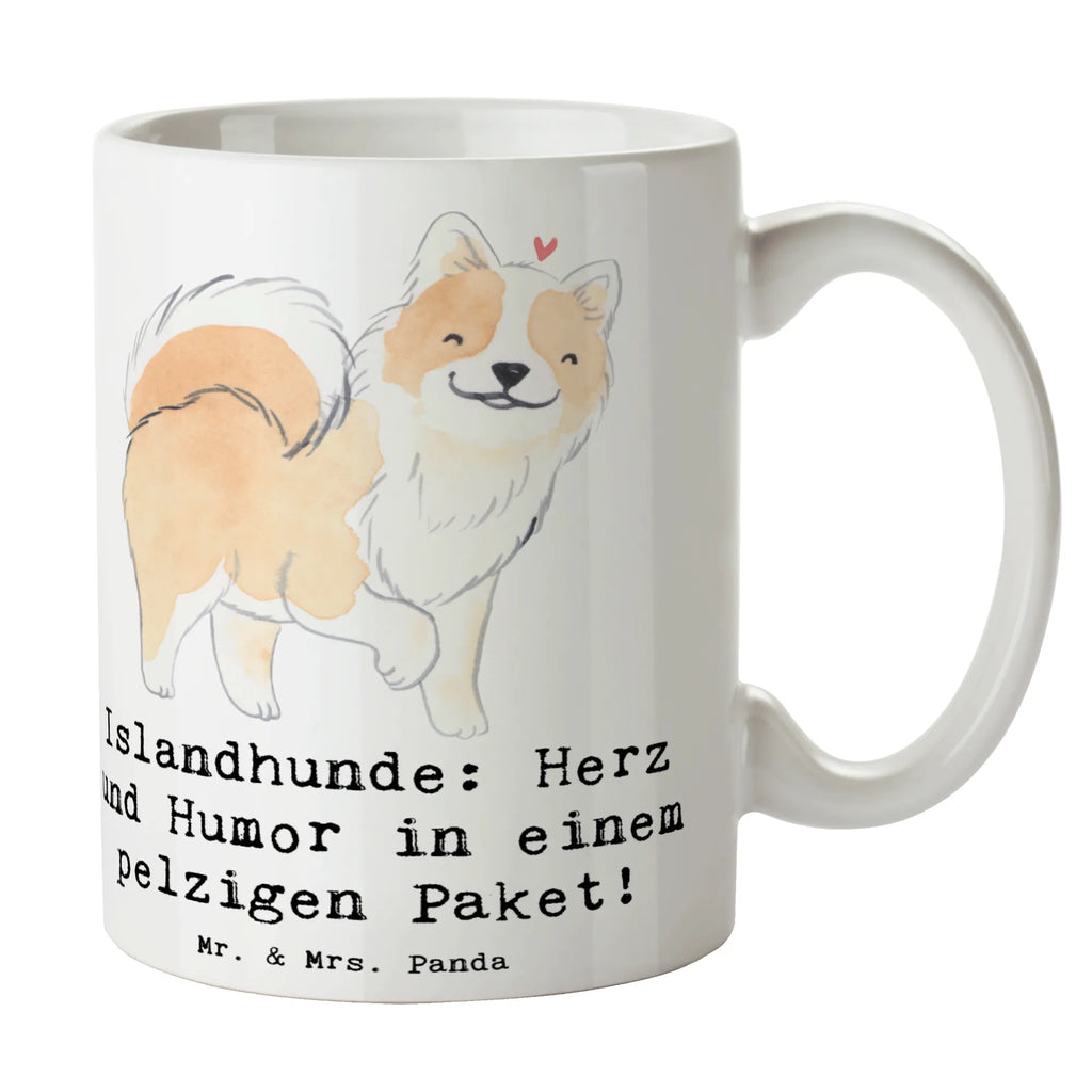 Tasse Islandhund Freude Kaffeetasse, Bürotasse, Tasse mit Motiven, Porzellantasse, Tasse, Keramiktasse, Tasse mit Zitaten, Geschenktasse, Teetasse, Hund, Hunderasse, Rassehund, Hundebesitzer, Geschenk, Tierfreund, Schenken, Welpe