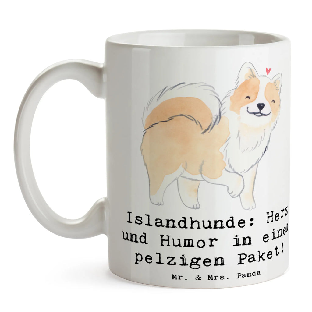Tasse Islandhund Freude Kaffeetasse, Bürotasse, Tasse mit Motiven, Porzellantasse, Tasse, Keramiktasse, Tasse mit Zitaten, Geschenktasse, Teetasse, Hund, Hunderasse, Rassehund, Hundebesitzer, Geschenk, Tierfreund, Schenken, Welpe