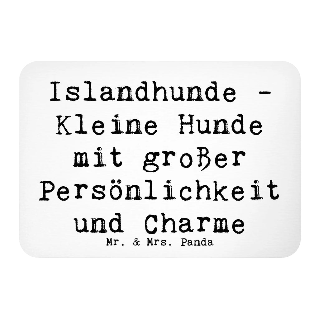 Magnet Spruch Charme Islandhund Dekomagnet, Motivmagnete, Souvenir Magnet, Whiteboard Magnet, Kühlschrankmagnet, Notiz Magnet, Pinnwandmagnet, Kühlschrank Dekoration, Hund, Hunderasse, Rassehund, Hundebesitzer, Geschenk, Tierfreund, Schenken, Welpe
