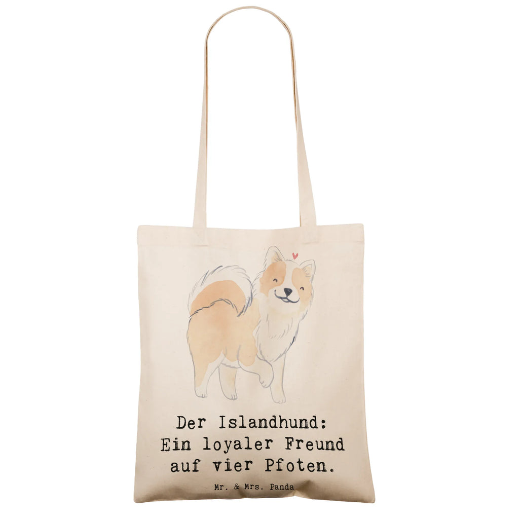 Tote bag Der Islandhund: Ein loyaler Freund auf vier Pfoten. Schultertasche, Laptoptasche, Jutebeutel, Tragetasche, Strandtasche, Stoffbeutel, Beuteltasche, Umhängetasche, Badetasche, Beutel, Tasche, Einkaufstüte, Einkaufstasche, Shopper, Stofftasche, Jutetasche, Hund, Hunderasse, Rassehund, Hundebesitzer, Geschenk, Tierfreund, Schenken, Welpe