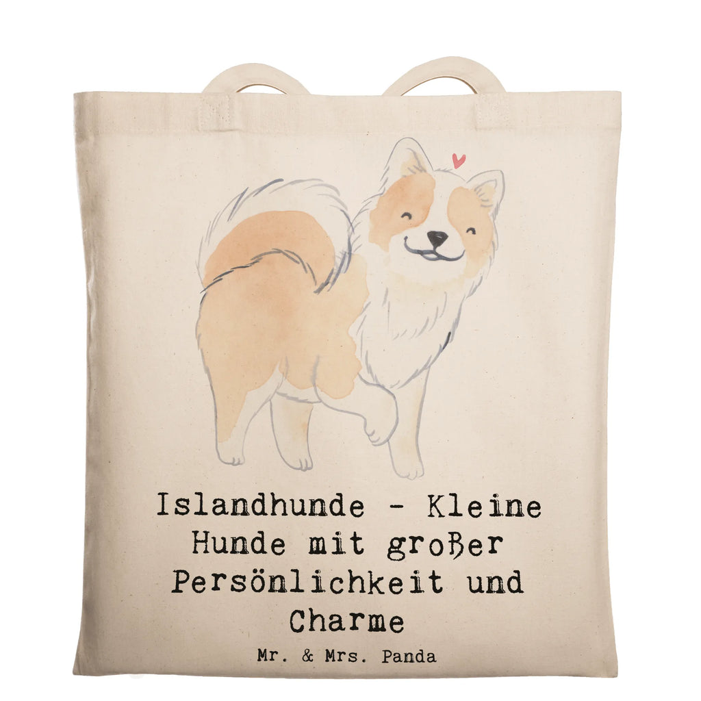 Tragetasche Charme Islandhund Stofftasche, Shopper, Strandtasche, Einkaufstüte, Tragetasche, Laptoptasche, Tasche, Beutel, Einkaufstasche, Beuteltasche, Jutebeutel, Schultertasche, Umhängetasche, Badetasche, Stoffbeutel, Jutetasche, Hund, Hunderasse, Rassehund, Hundebesitzer, Geschenk, Tierfreund, Schenken, Welpe