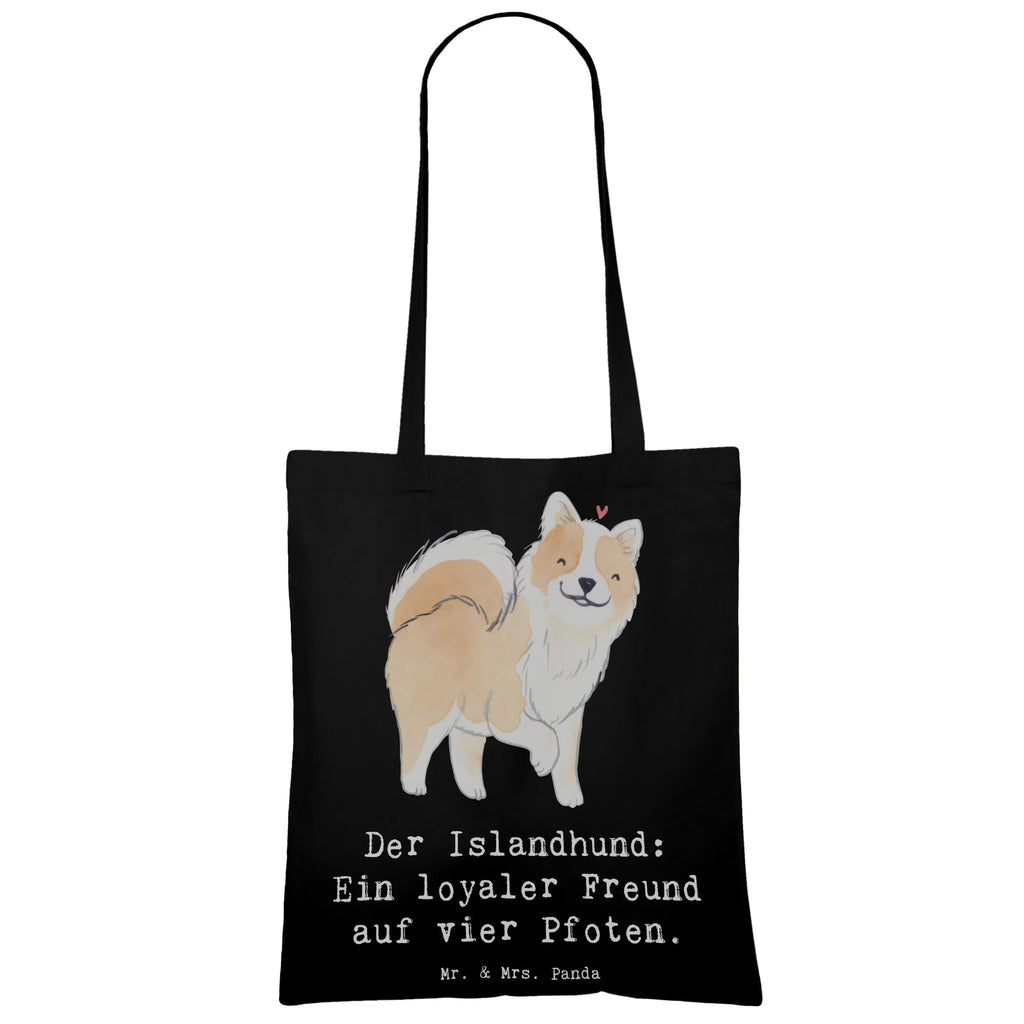 Tote bag Der Islandhund: Ein loyaler Freund auf vier Pfoten. Schultertasche, Laptoptasche, Jutebeutel, Tragetasche, Strandtasche, Stoffbeutel, Beuteltasche, Umhängetasche, Badetasche, Beutel, Tasche, Einkaufstüte, Einkaufstasche, Shopper, Stofftasche, Jutetasche, Hund, Hunderasse, Rassehund, Hundebesitzer, Geschenk, Tierfreund, Schenken, Welpe
