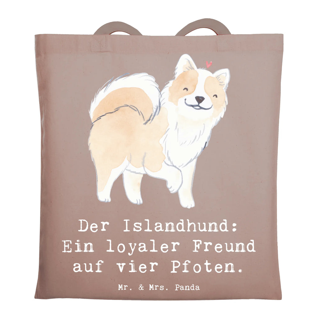 Tote bag Der Islandhund: Ein loyaler Freund auf vier Pfoten. Schultertasche, Laptoptasche, Jutebeutel, Tragetasche, Strandtasche, Stoffbeutel, Beuteltasche, Umhängetasche, Badetasche, Beutel, Tasche, Einkaufstüte, Einkaufstasche, Shopper, Stofftasche, Jutetasche, Hund, Hunderasse, Rassehund, Hundebesitzer, Geschenk, Tierfreund, Schenken, Welpe