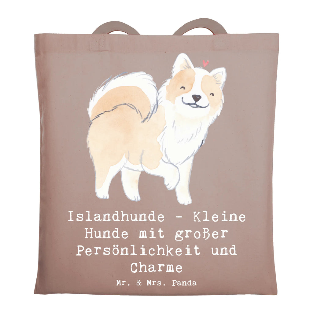 Tragetasche Charme Islandhund Stofftasche, Shopper, Strandtasche, Einkaufstüte, Tragetasche, Laptoptasche, Tasche, Beutel, Einkaufstasche, Beuteltasche, Jutebeutel, Schultertasche, Umhängetasche, Badetasche, Stoffbeutel, Jutetasche, Hund, Hunderasse, Rassehund, Hundebesitzer, Geschenk, Tierfreund, Schenken, Welpe