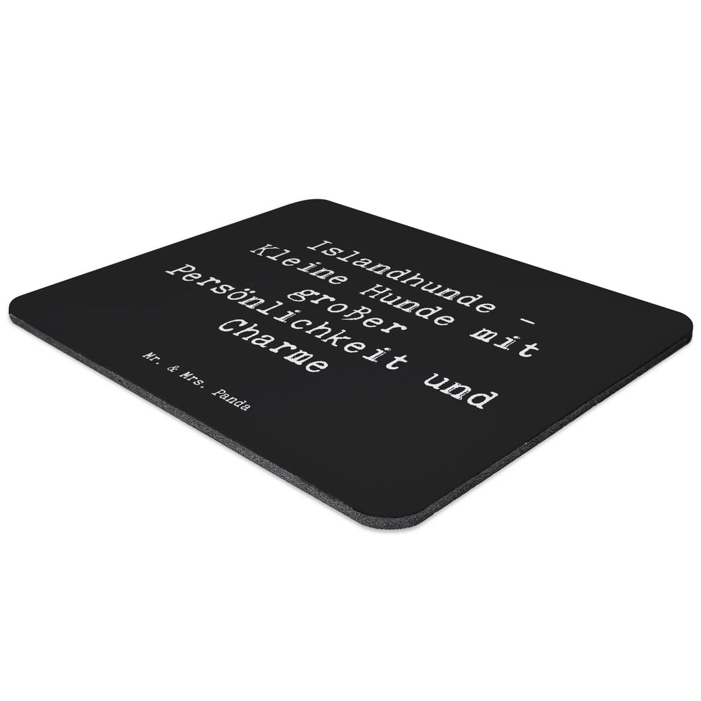 Mouse mat Saying Islandhunde - Kleine Hunde mit großer Persönlichkeit und Charme Mauspad Büro, Mauspad, Büroausstattung, PC Zubehör, Mausunterlage, Einzigartiges Mauspad, Arbeitszimmer, Designer Mauspad, Mousepad, Computer zubehör, Hund, Hunderasse, Rassehund, Hundebesitzer, Geschenk, Tierfreund, Schenken, Welpe