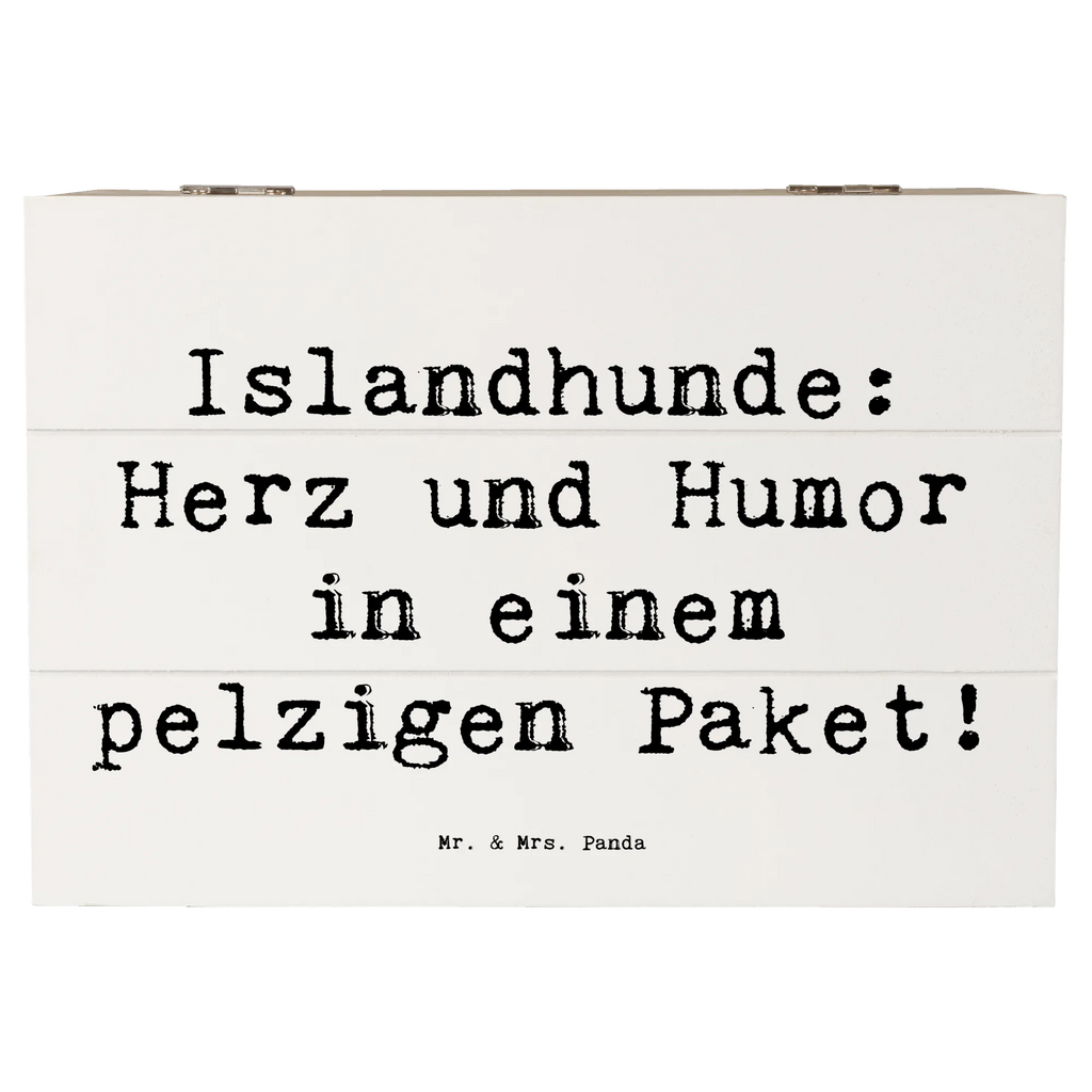 Wooden chest Saying Islandhunde: Herz und Humor in einem pelzigen Paket! Kiste, Dekokiste, Aufbewahrungsbox, Erinnerungsbox, Schatulle, Erinnerungskiste, Holzkiste, Schatzkiste, Geschenkbox, XXL, Geschenkdose, Truhe, Hund, Hunderasse, Rassehund, Hundebesitzer, Geschenk, Tierfreund, Schenken, Welpe