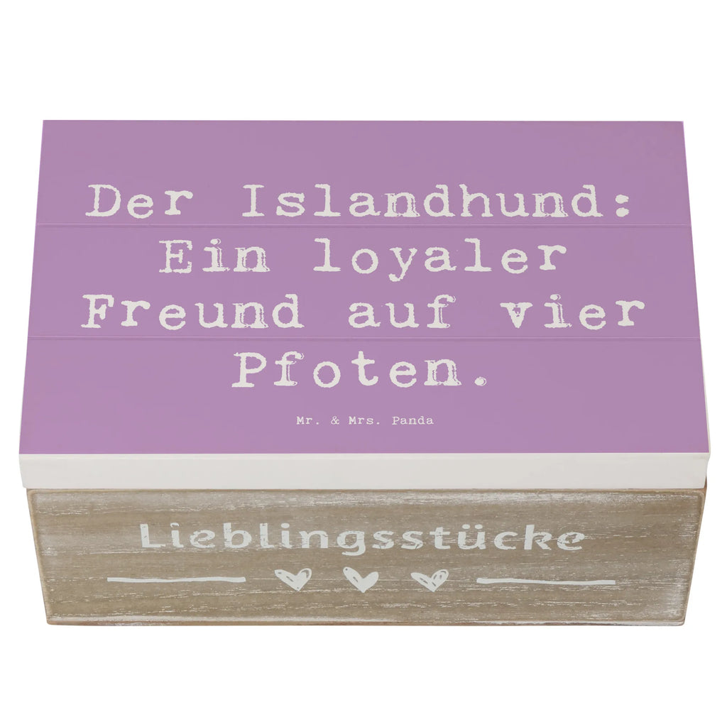Wooden chest Saying Der Islandhund: Ein loyaler Freund auf vier Pfoten. Truhe, Schatzkiste, Schatulle, Geschenkbox, Erinnerungskiste, XXL, Geschenkdose, Erinnerungsbox, Kiste, Dekokiste, Holzkiste, Aufbewahrungsbox, Hund, Hunderasse, Rassehund, Hundebesitzer, Geschenk, Tierfreund, Schenken, Welpe
