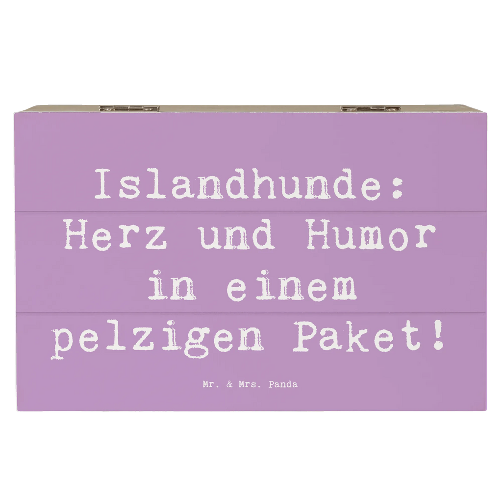 Wooden chest Saying Islandhunde: Herz und Humor in einem pelzigen Paket! Kiste, Dekokiste, Aufbewahrungsbox, Erinnerungsbox, Schatulle, Erinnerungskiste, Holzkiste, Schatzkiste, Geschenkbox, XXL, Geschenkdose, Truhe, Hund, Hunderasse, Rassehund, Hundebesitzer, Geschenk, Tierfreund, Schenken, Welpe