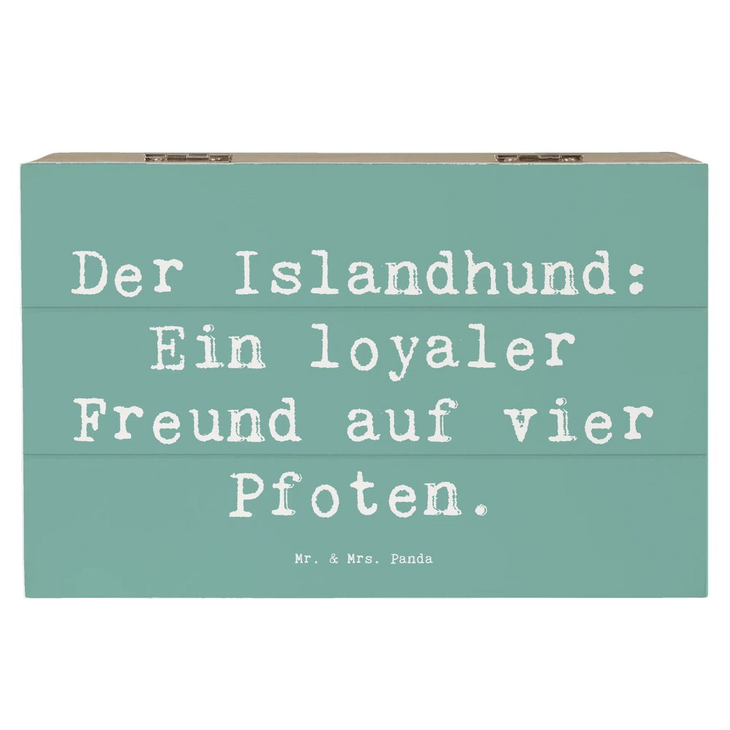 Wooden chest Saying Der Islandhund: Ein loyaler Freund auf vier Pfoten. Truhe, Schatzkiste, Schatulle, Geschenkbox, Erinnerungskiste, XXL, Geschenkdose, Erinnerungsbox, Kiste, Dekokiste, Holzkiste, Aufbewahrungsbox, Hund, Hunderasse, Rassehund, Hundebesitzer, Geschenk, Tierfreund, Schenken, Welpe