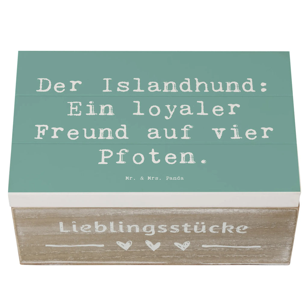 Wooden chest Saying Der Islandhund: Ein loyaler Freund auf vier Pfoten. Truhe, Schatzkiste, Schatulle, Geschenkbox, Erinnerungskiste, XXL, Geschenkdose, Erinnerungsbox, Kiste, Dekokiste, Holzkiste, Aufbewahrungsbox, Hund, Hunderasse, Rassehund, Hundebesitzer, Geschenk, Tierfreund, Schenken, Welpe