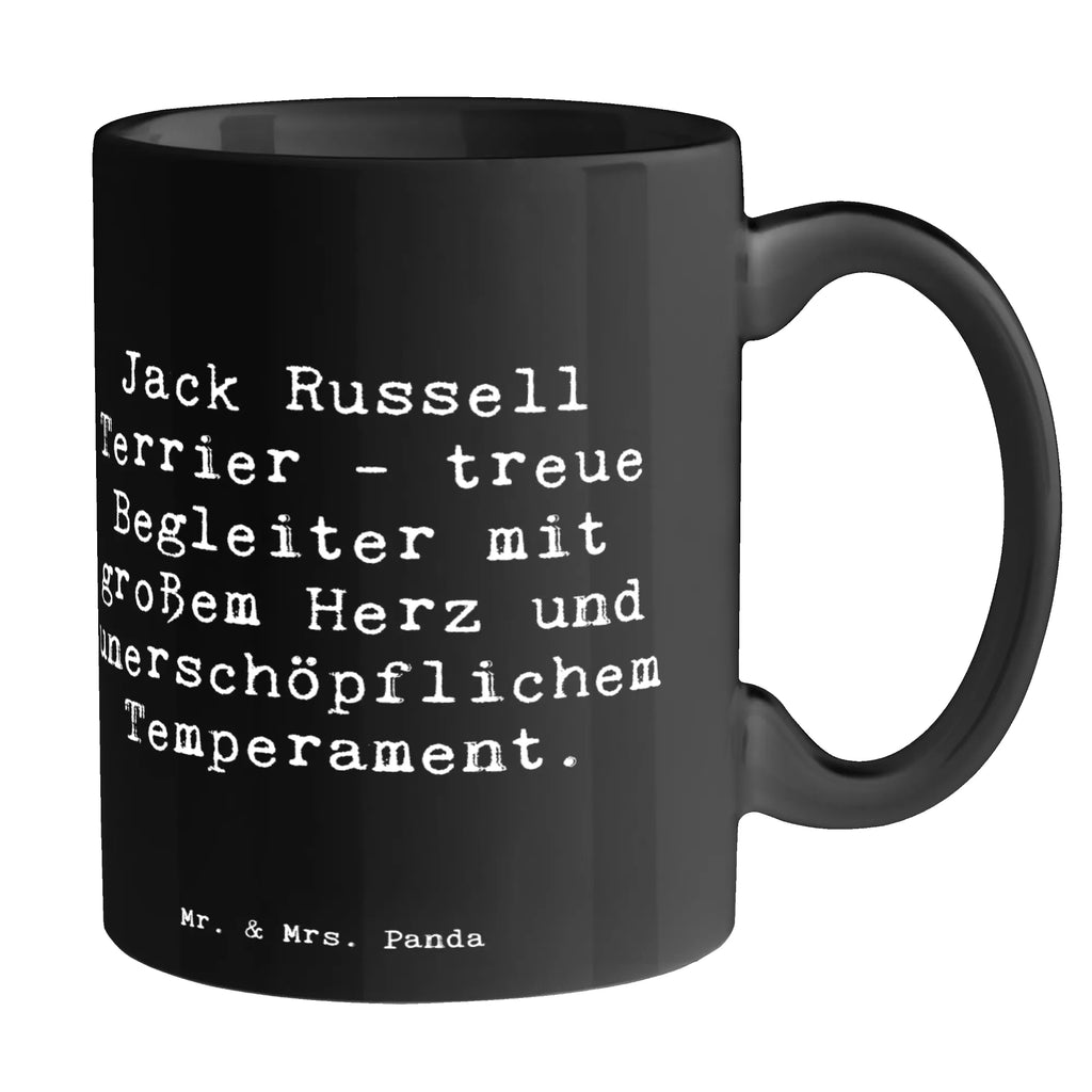 Tasse Spruch Jack Russell Terrier - treue Begleiter mit großem Herz und unerschöpflichem Temperament. Kaffeetasse, Teetasse, Tasse mit Zitaten, Porzellantasse, Bürotasse, Tasse mit Motiven, Geschenktasse, Keramiktasse, Tasse, Hund, Hunderasse, Rassehund, Hundebesitzer, Geschenk, Tierfreund, Schenken, Welpe