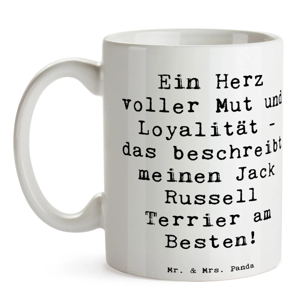 Tasse Spruch Jack Russell Terrier Bürotasse, Teetasse, Tasse, Geschenktasse, Kaffeetasse, Keramiktasse, Porzellantasse, Tasse mit Zitaten, Tasse mit Motiven, Hund, Hunderasse, Rassehund, Hundebesitzer, Geschenk, Tierfreund, Schenken, Welpe