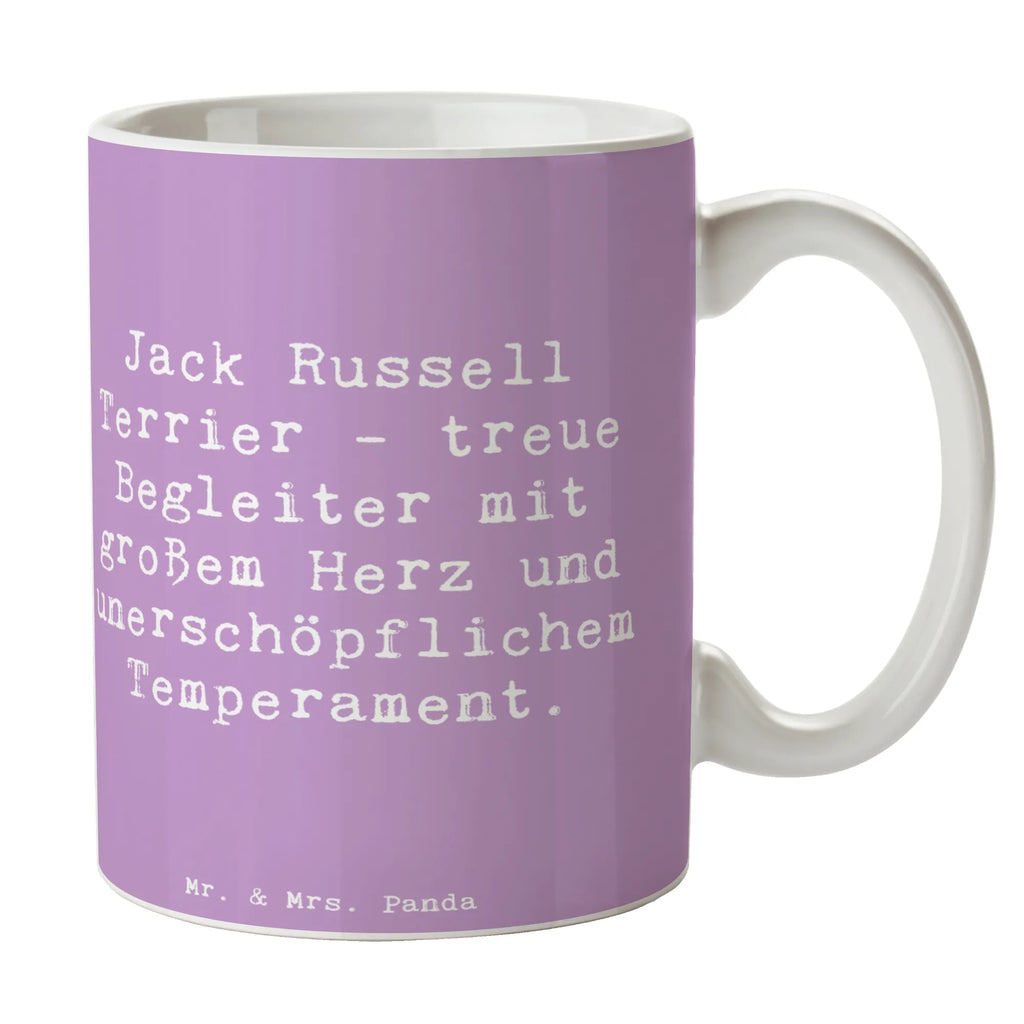 Tasse Spruch Jack Russell Terrier - treue Begleiter mit großem Herz und unerschöpflichem Temperament. Kaffeetasse, Teetasse, Tasse mit Zitaten, Porzellantasse, Bürotasse, Tasse mit Motiven, Geschenktasse, Keramiktasse, Tasse, Hund, Hunderasse, Rassehund, Hundebesitzer, Geschenk, Tierfreund, Schenken, Welpe