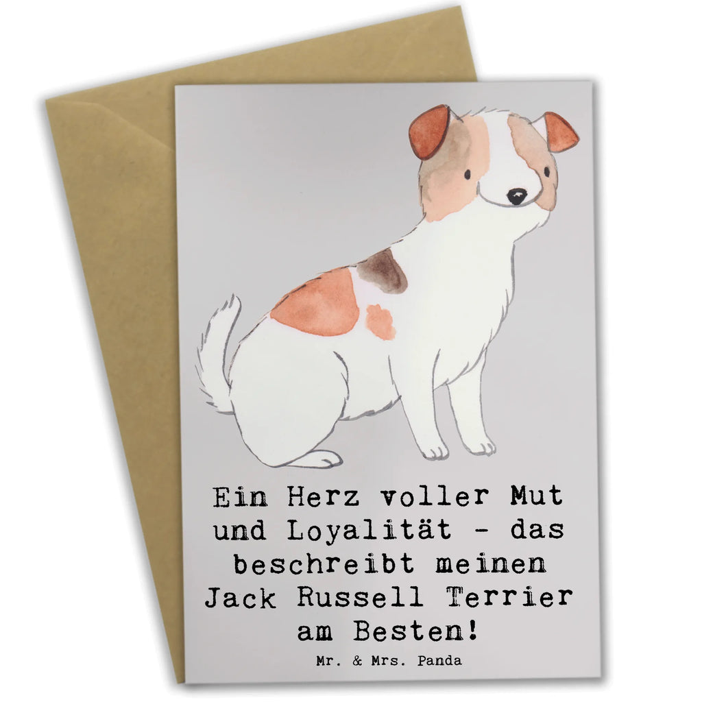 Greetings card Ein Herz voller Mut und Loyalität - das beschreibt meinen Jack Russell Terrier am Besten! Glückwunschkarte, Hochzeitskarte, Karte, Einladungskarte, Grußkarte, Ansichtskarten, Geburtstagskarte, Klappkarte, Hund, Hunderasse, Rassehund, Hundebesitzer, Geschenk, Tierfreund, Schenken, Welpe