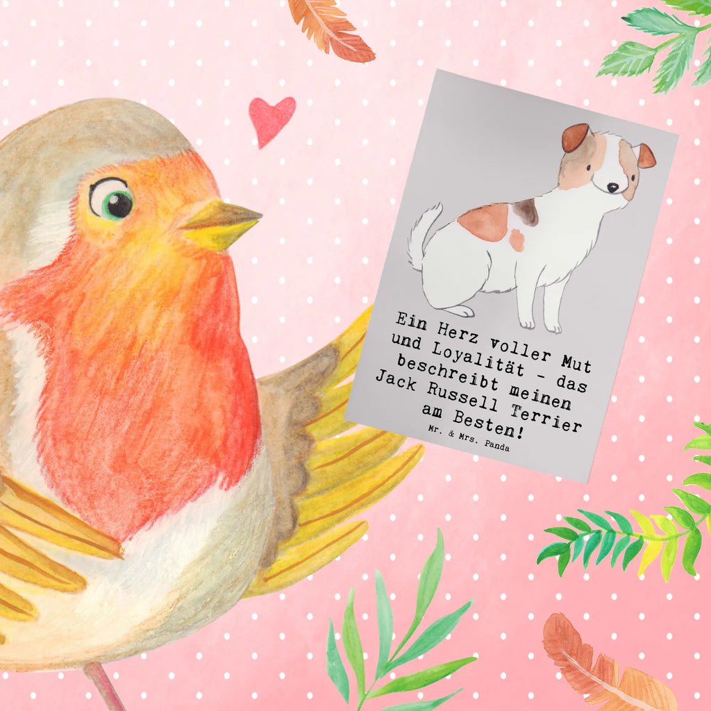 Greetings card Ein Herz voller Mut und Loyalität - das beschreibt meinen Jack Russell Terrier am Besten! Glückwunschkarte, Hochzeitskarte, Karte, Einladungskarte, Grußkarte, Ansichtskarten, Geburtstagskarte, Klappkarte, Hund, Hunderasse, Rassehund, Hundebesitzer, Geschenk, Tierfreund, Schenken, Welpe