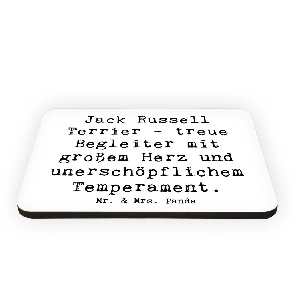 Magnet Saying Jack Russell Terrier - treue Begleiter mit großem Herz und unerschöpflichem Temperament. Pinnwandmagnet, Motivmagnete, Whiteboard Magnet, Dekomagnet, Souvenir Magnet, Kühlschrankmagnet, Notiz Magnet, Kühlschrank Dekoration, Hund, Hunderasse, Rassehund, Hundebesitzer, Geschenk, Tierfreund, Schenken, Welpe
