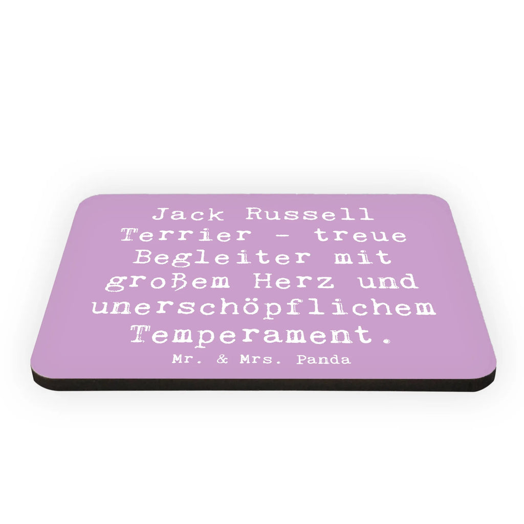 Magnet Saying Jack Russell Terrier - treue Begleiter mit großem Herz und unerschöpflichem Temperament. Pinnwandmagnet, Motivmagnete, Whiteboard Magnet, Dekomagnet, Souvenir Magnet, Kühlschrankmagnet, Notiz Magnet, Kühlschrank Dekoration, Hund, Hunderasse, Rassehund, Hundebesitzer, Geschenk, Tierfreund, Schenken, Welpe