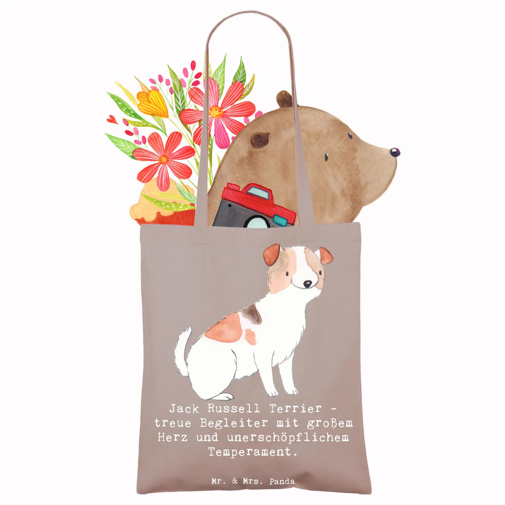 Tragetasche Jack Russell Terrier - treue Begleiter mit großem Herz und unerschöpflichem Temperament. Stofftasche, Strandtasche, Beutel, Jutetasche, Laptoptasche, Tasche, Tragetasche, Jutebeutel, Stoffbeutel, Umhängetasche, Shopper, Badetasche, Beuteltasche, Schultertasche, Einkaufstasche, Einkaufstüte, Hund, Hunderasse, Rassehund, Hundebesitzer, Geschenk, Tierfreund, Schenken, Welpe