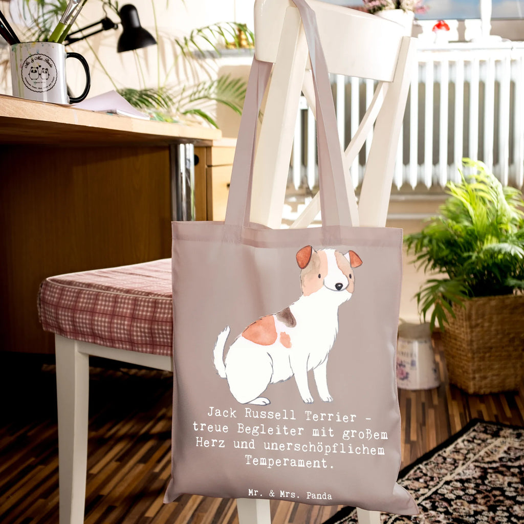 Tragetasche Jack Russell Terrier - treue Begleiter mit großem Herz und unerschöpflichem Temperament. Stofftasche, Strandtasche, Beutel, Jutetasche, Laptoptasche, Tasche, Tragetasche, Jutebeutel, Stoffbeutel, Umhängetasche, Shopper, Badetasche, Beuteltasche, Schultertasche, Einkaufstasche, Einkaufstüte, Hund, Hunderasse, Rassehund, Hundebesitzer, Geschenk, Tierfreund, Schenken, Welpe