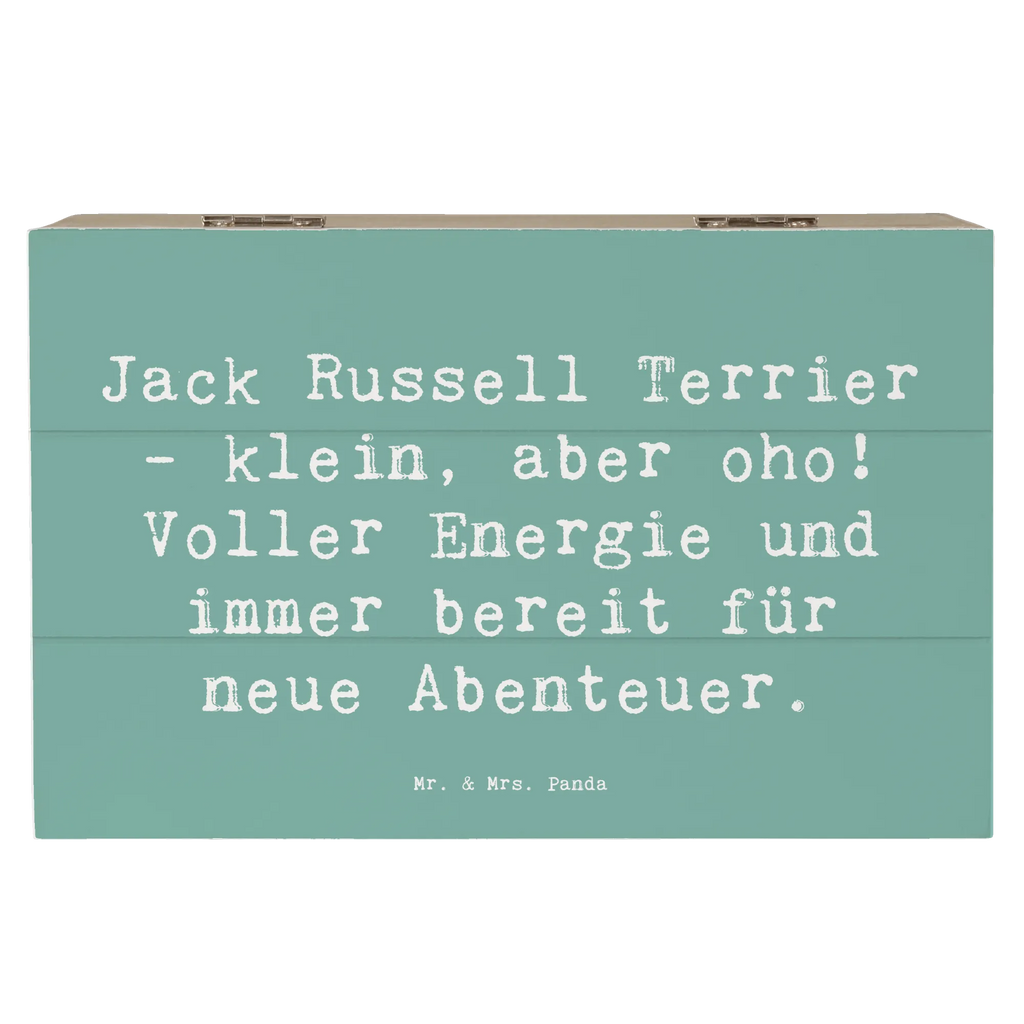 Wooden chest Saying Jack Russell Terrier - klein, aber oho! Voller Energie und immer bereit für neue Abenteuer. Aufbewahrungsbox, Dekokiste, Erinnerungskiste, Geschenkbox, XXL, Holzkiste, Schatzkiste, Schatulle, Erinnerungsbox, Geschenkdose, Kiste, Truhe, Hund, Hunderasse, Rassehund, Hundebesitzer, Geschenk, Tierfreund, Schenken, Welpe