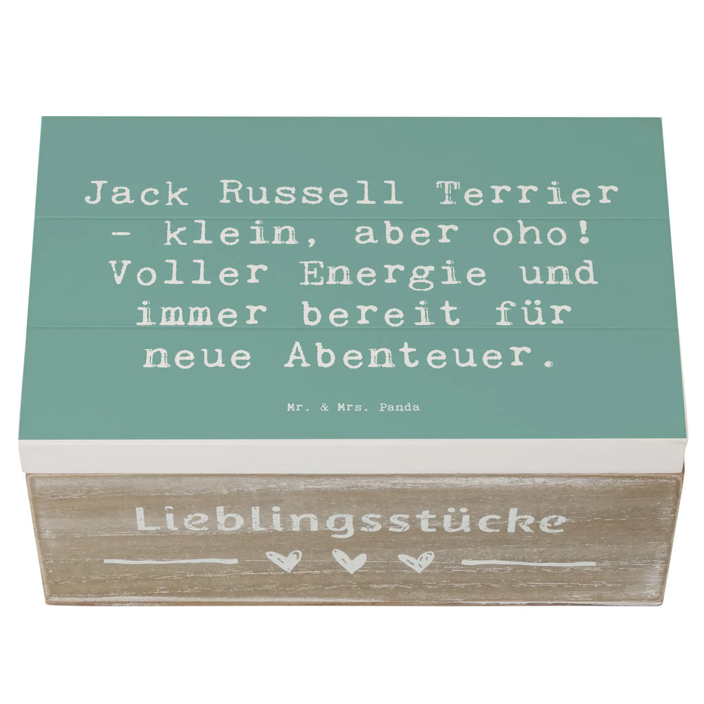 Wooden chest Saying Jack Russell Terrier - klein, aber oho! Voller Energie und immer bereit für neue Abenteuer. Aufbewahrungsbox, Dekokiste, Erinnerungskiste, Geschenkbox, XXL, Holzkiste, Schatzkiste, Schatulle, Erinnerungsbox, Geschenkdose, Kiste, Truhe, Hund, Hunderasse, Rassehund, Hundebesitzer, Geschenk, Tierfreund, Schenken, Welpe
