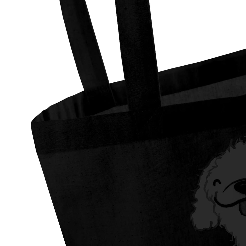 Tragetasche Kleinpudel Freunde Tasche, Stoffbeutel, Einkaufstüte, Beuteltasche, Einkaufstasche, Jutetasche, Laptoptasche, Jutebeutel, Strandtasche, Umhängetasche, Beutel, Badetasche, Stofftasche, Shopper, Tragetasche, Schultertasche, Hund, Hunderasse, Rassehund, Hundebesitzer, Geschenk, Tierfreund, Schenken, Welpe