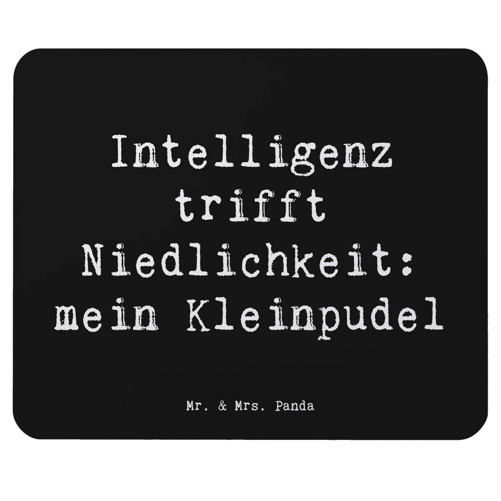 Mouse mat Saying Intelligenz trifft Niedlichkeit: mein Kleinpudel Mauspad, PC Zubehör, Mausunterlage, Mauspad Büro, Einzigartiges Mauspad, Büroausstattung, Arbeitszimmer, Computer zubehör, Designer Mauspad, Mousepad, Hund, Hunderasse, Rassehund, Hundebesitzer, Geschenk, Tierfreund, Schenken, Welpe