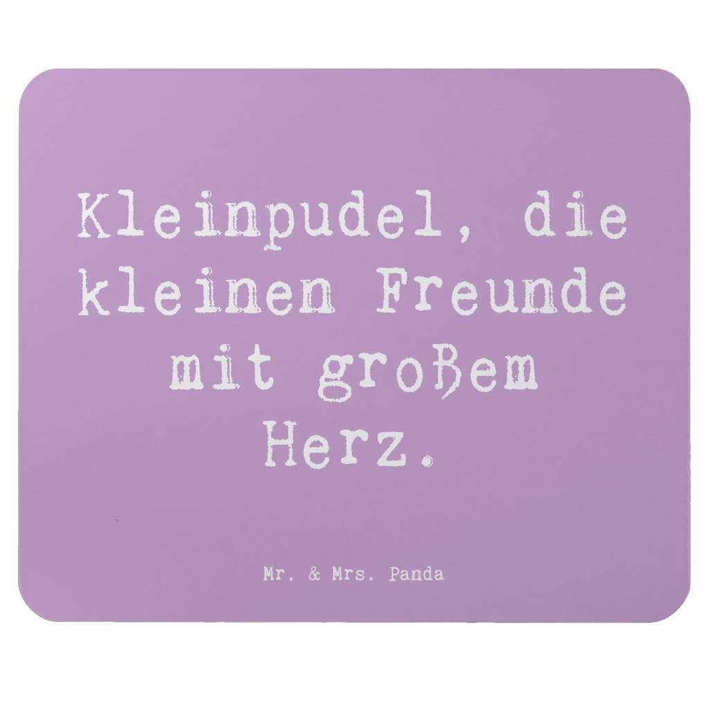 Mouse mat Saying Kleinpudel, die kleinen Freunde mit großem Herz. Mausunterlage, Computer zubehör, PC Zubehör, Büroausstattung, Arbeitszimmer, Designer Mauspad, Mauspad Büro, Einzigartiges Mauspad, Mousepad, Mauspad, Hund, Hunderasse, Rassehund, Hundebesitzer, Geschenk, Tierfreund, Schenken, Welpe