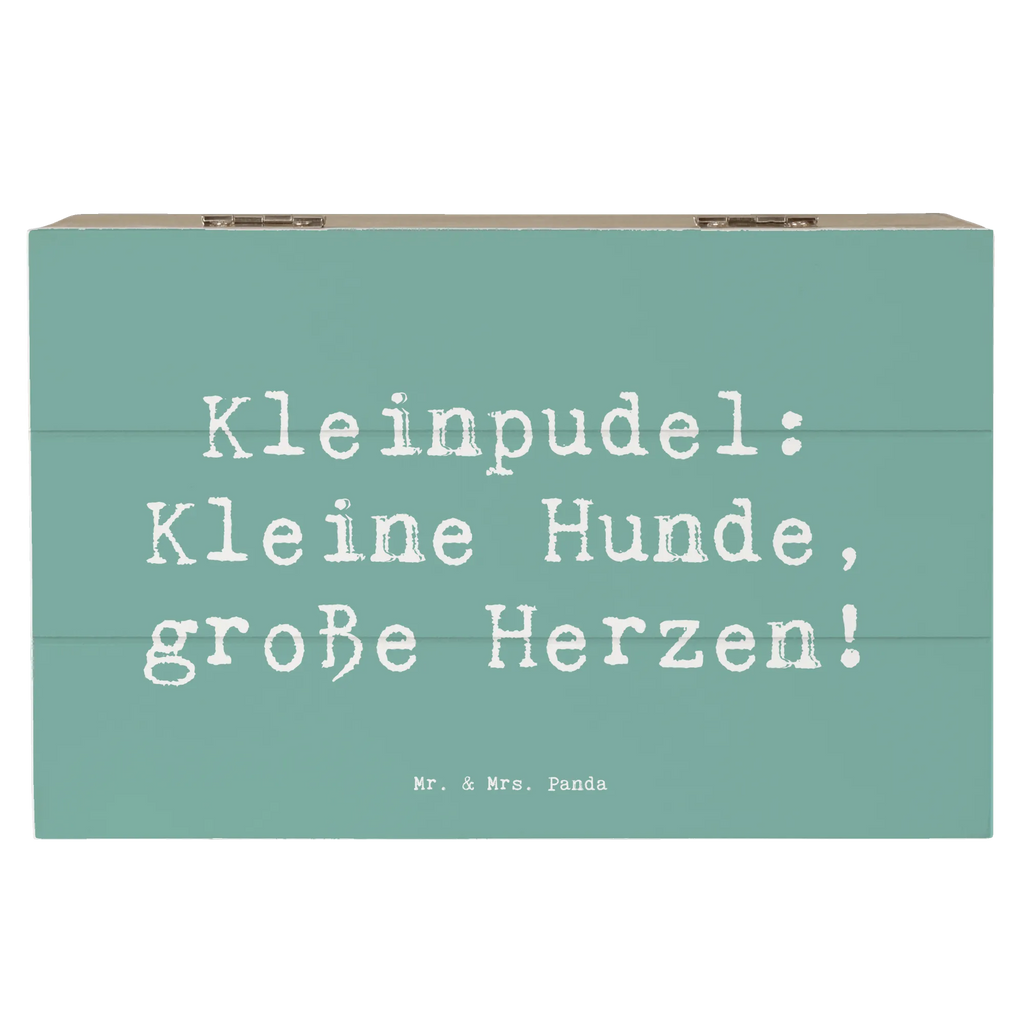 Holzkiste Spruch Kleinpudel Liebe Erinnerungsbox, Truhe, Geschenkdose, Holzkiste, Erinnerungskiste, Schatzkiste, Kiste, Dekokiste, XXL, Geschenkbox, Aufbewahrungsbox, Schatulle, Hund, Hunderasse, Rassehund, Hundebesitzer, Geschenk, Tierfreund, Schenken, Welpe