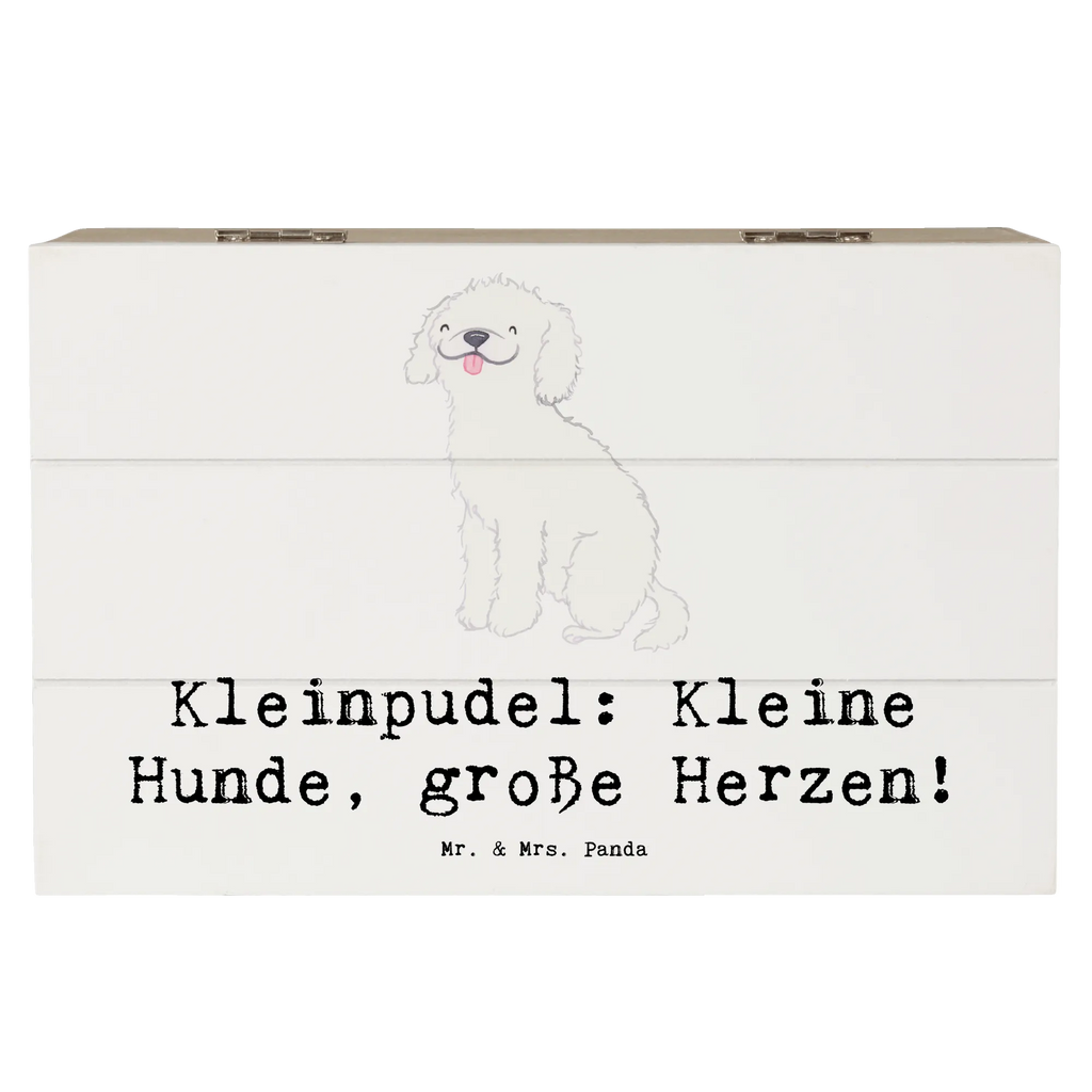 Wooden chest Kleinpudel: Kleine Hunde, große Herzen! Truhe, Kiste, Holzkiste, Erinnerungsbox, Geschenkdose, Schatzkiste, Schatulle, XXL, Erinnerungskiste, Geschenkbox, Dekokiste, Aufbewahrungsbox, Hund, Hunderasse, Rassehund, Hundebesitzer, Geschenk, Tierfreund, Schenken, Welpe