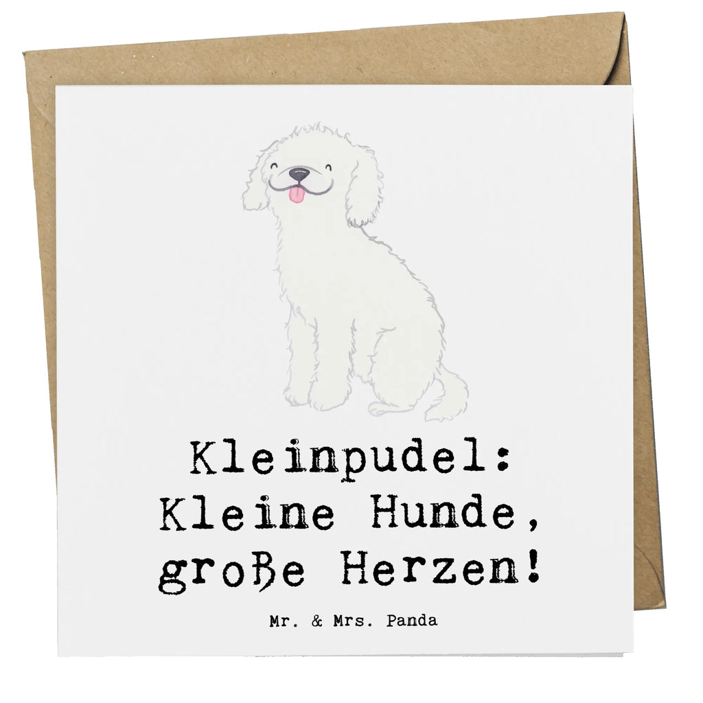 Deluxe Karte Kleinpudel Liebe Karte, Hochzeitskarte, Grußkarte, Einladungskarte, Hochwertige Grußkarte, Klappkarte, Hochwertige Klappkarte, Glückwunschkarte, Geburtstagskarte, Hund, Hunderasse, Rassehund, Hundebesitzer, Geschenk, Tierfreund, Schenken, Welpe