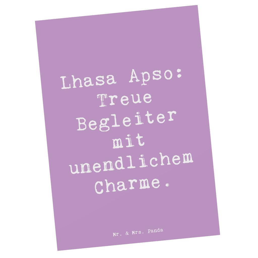 Postkarte Spruch Lhasa Apso Treue Begleiter Einladungskarten Geburtstag, Dankeskarte, Ansichtskarten, Geschenkkarte, Ansichtskarte, Karte, Geburtstagskarte, Einladung Geburtstag, Einladung, Grußkarte, Einladungskarte, Postkarte, Hund, Hunderasse, Rassehund, Hundebesitzer, Geschenk, Tierfreund, Schenken, Welpe