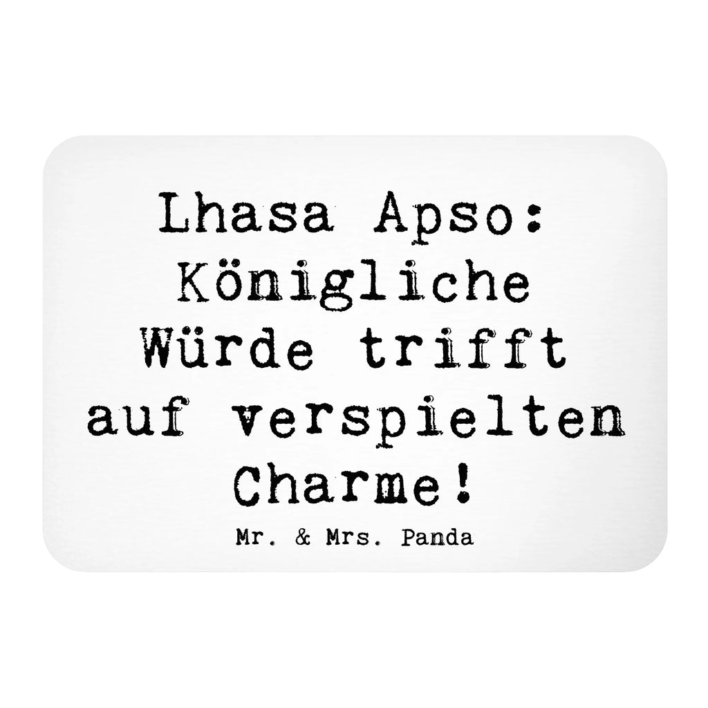 Magnet Saying Lhasa Apso: Königliche Würde trifft auf verspielten Charme! Pinnwandmagnet, Souvenir Magnet, Whiteboard Magnet, Motivmagnete, Notiz Magnet, Dekomagnet, Kühlschrank Dekoration, Kühlschrankmagnet, Hund, Hunderasse, Rassehund, Hundebesitzer, Geschenk, Tierfreund, Schenken, Welpe