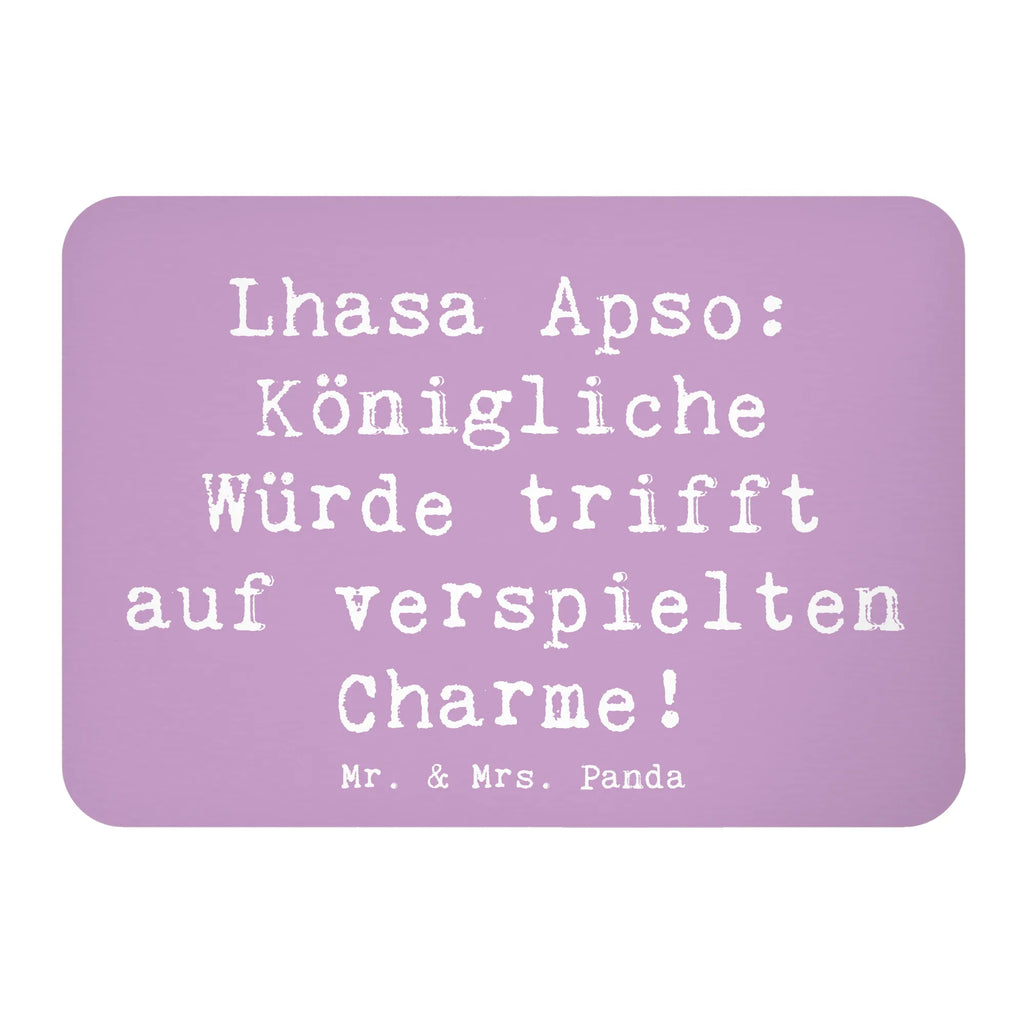 Magnet Saying Lhasa Apso: Königliche Würde trifft auf verspielten Charme! Pinnwandmagnet, Souvenir Magnet, Whiteboard Magnet, Motivmagnete, Notiz Magnet, Dekomagnet, Kühlschrank Dekoration, Kühlschrankmagnet, Hund, Hunderasse, Rassehund, Hundebesitzer, Geschenk, Tierfreund, Schenken, Welpe