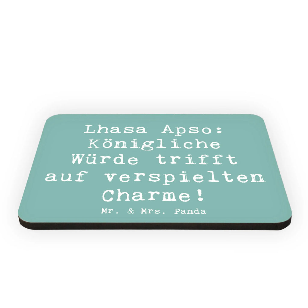 Magnet Saying Lhasa Apso: Königliche Würde trifft auf verspielten Charme! Pinnwandmagnet, Souvenir Magnet, Whiteboard Magnet, Motivmagnete, Notiz Magnet, Dekomagnet, Kühlschrank Dekoration, Kühlschrankmagnet, Hund, Hunderasse, Rassehund, Hundebesitzer, Geschenk, Tierfreund, Schenken, Welpe